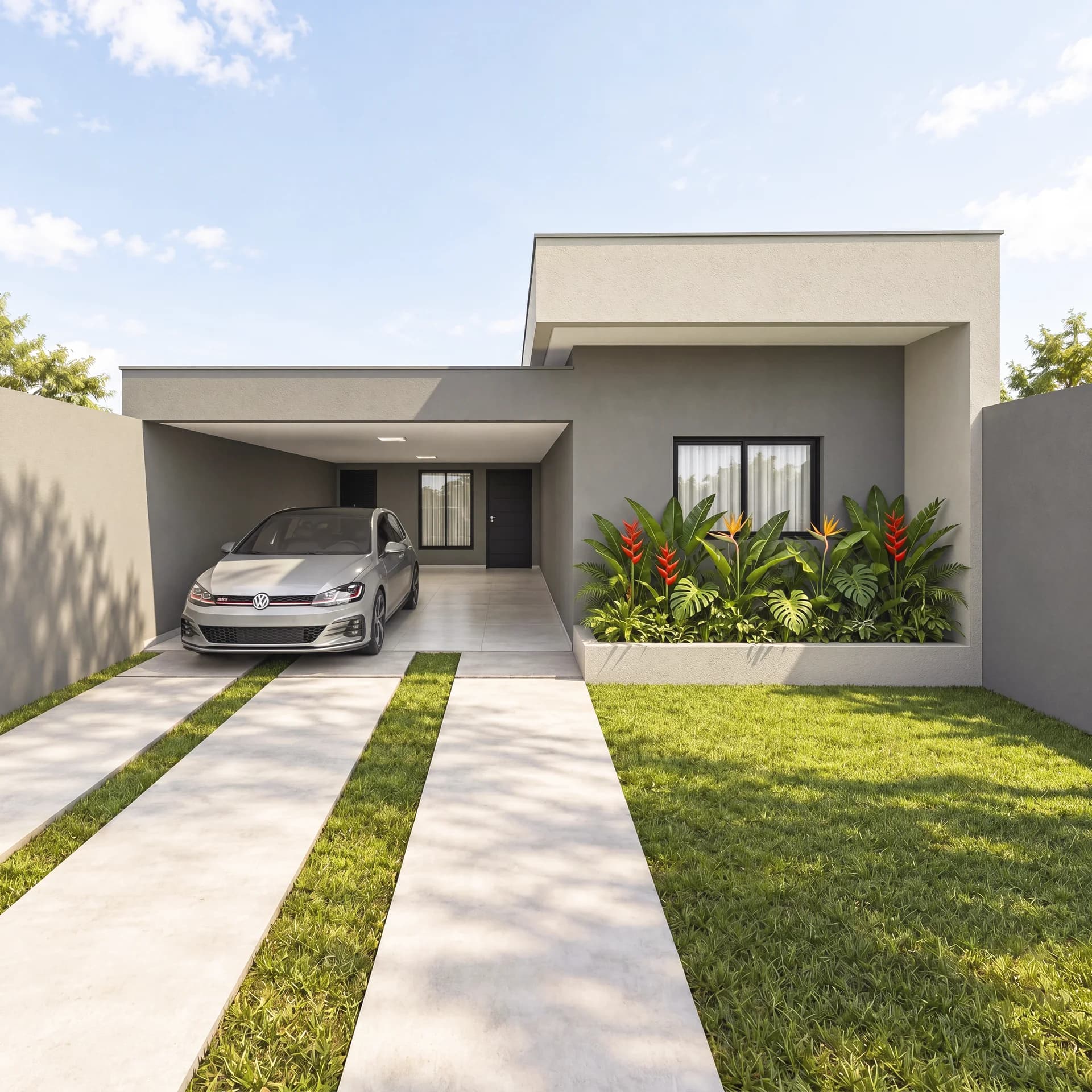 Residência Gustavo Lira — Casa MCMV I · Arquitetura & Interiores